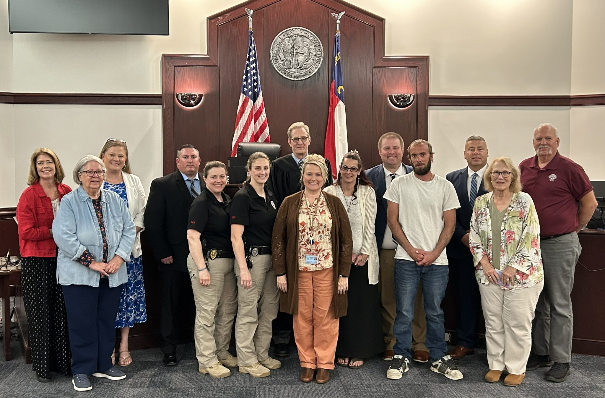 Recovery Court team in Currituck County