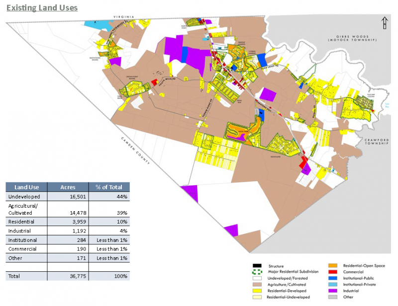 moyocksapexisitnglandusemap Currituck County