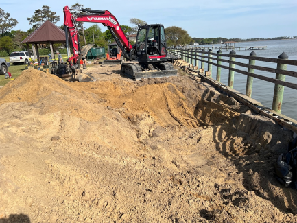<span style="color: #7b1010; font-weight: bold;">Sound Park Boat Ramp Closed for Waterfront Repairs Until <br />Monday, July 31, 2023</span>
