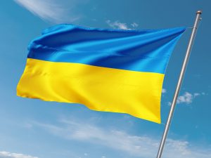 Ukraine Flag - Blue and Yellow